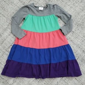 Hanna Andersson Girls Rainbow Twirl Dress
